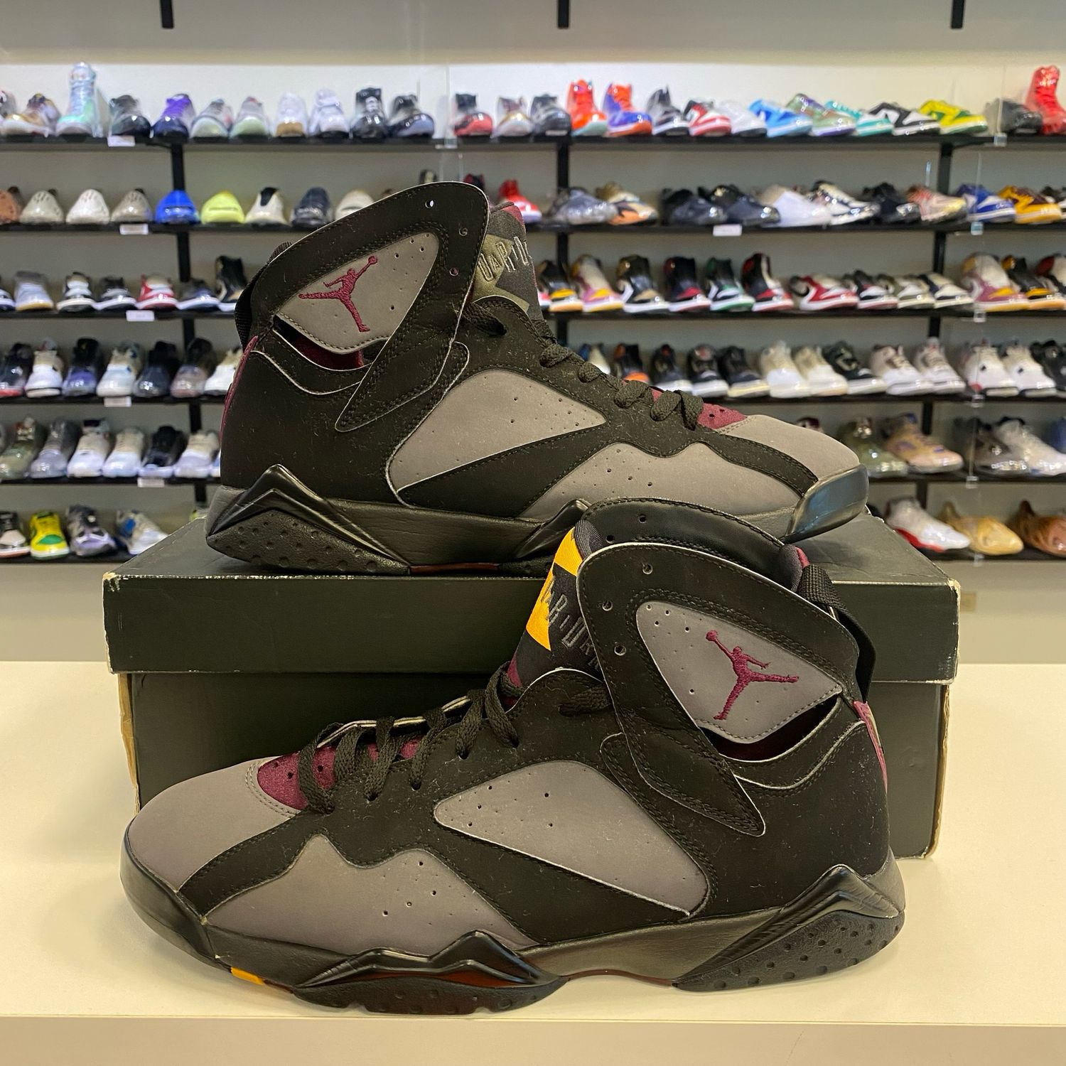 PO NB AIR JORDAN 7 BORDEAUX (2015) SIZE 10