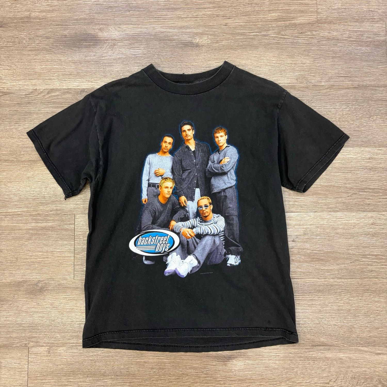 VINTAGE 90S BACKSTREET BOYS ALL SPORT TSHIRT SIZE L
