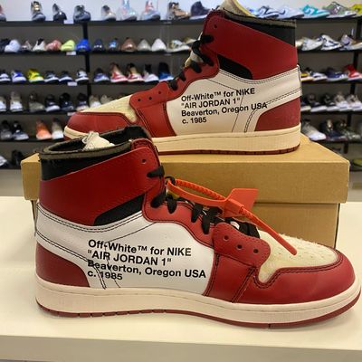 PO2 AIR JORDAN 1 OFF WHITE CHICAGO SIZE 11