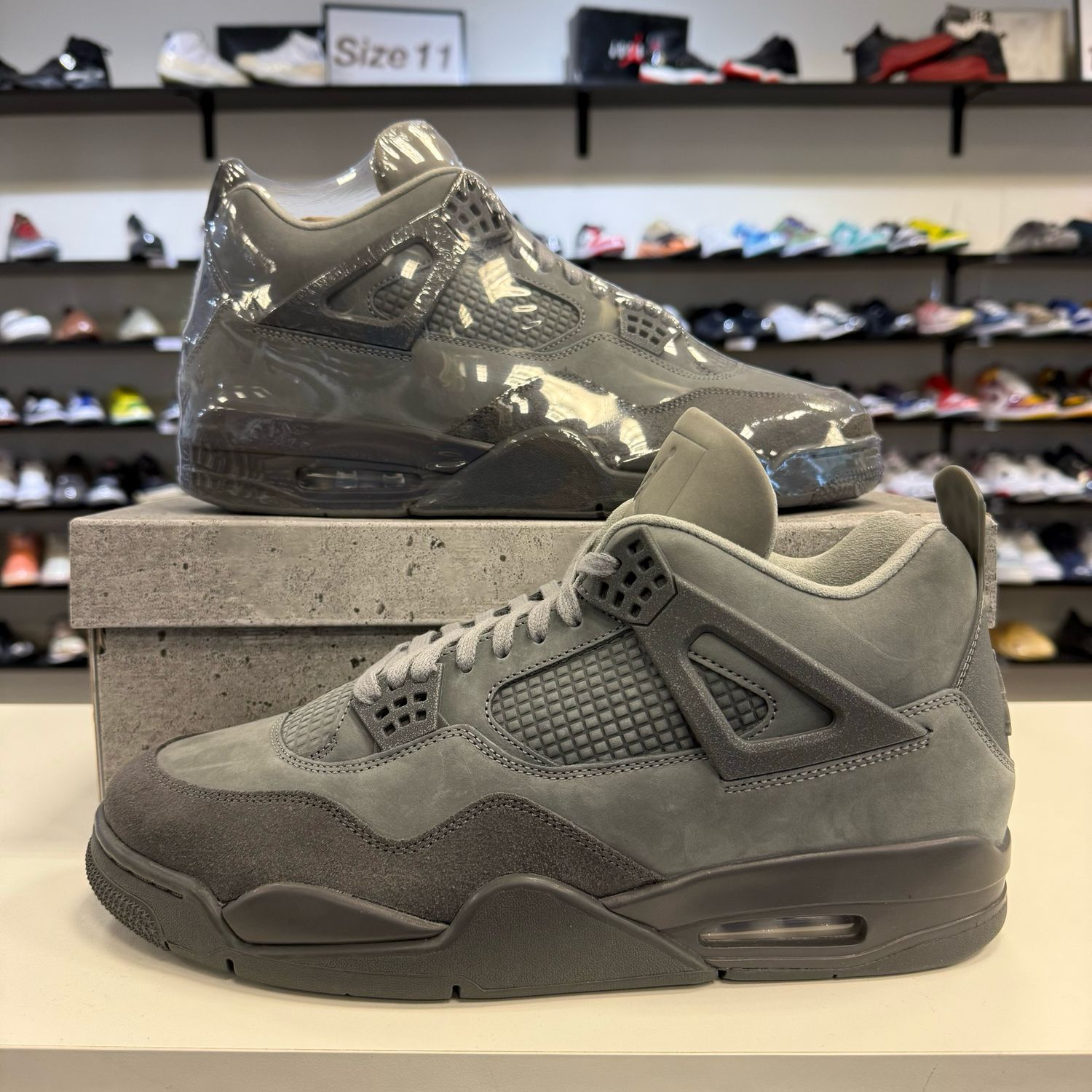 NEW AIR JORDAN 4 PARIS OLYMPICS WET CEMENT