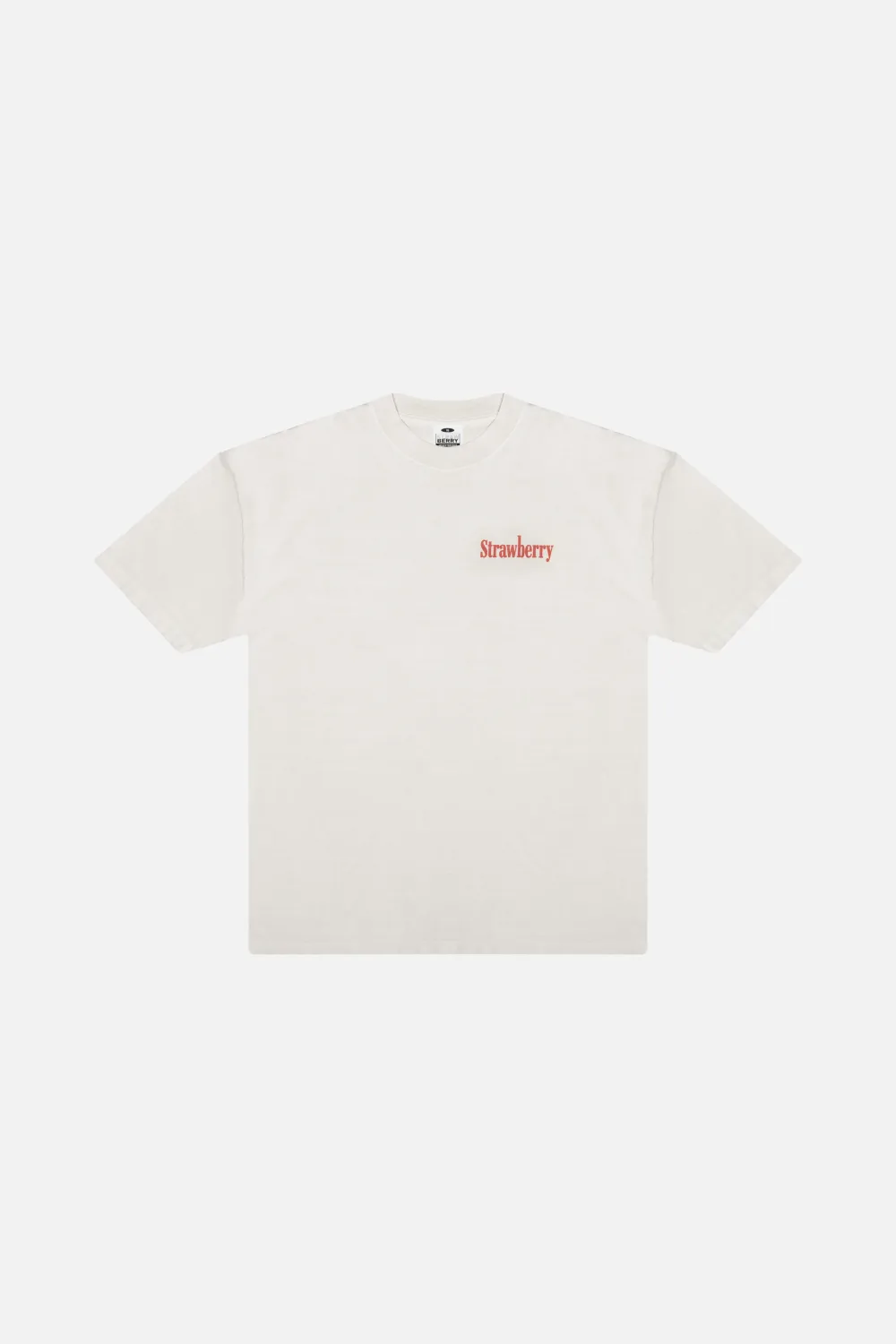 NEW STRAWBERRY COWBOY T SHIRT CREAM/RED