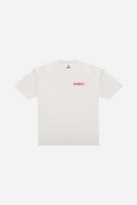 NEW STRAWBERRY COWBOY T SHIRT CREAM/RED