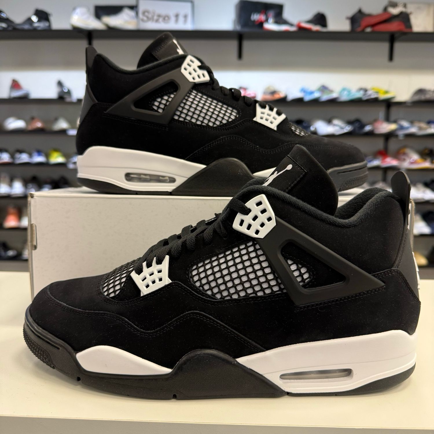 NEW AIR JORDAN 4 WHITE THUNDER (2024)