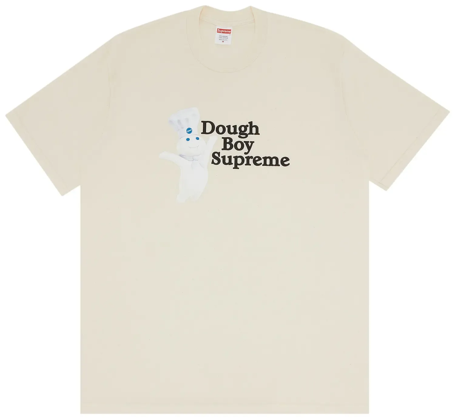 NEW SUPREME DOUGHBOY TEE NATURAL SIZE XXL