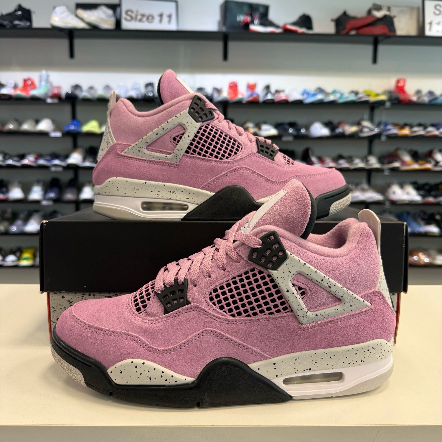 NEW AIR JORDAN 4 RETRO ORCHID (WOMEN'S)