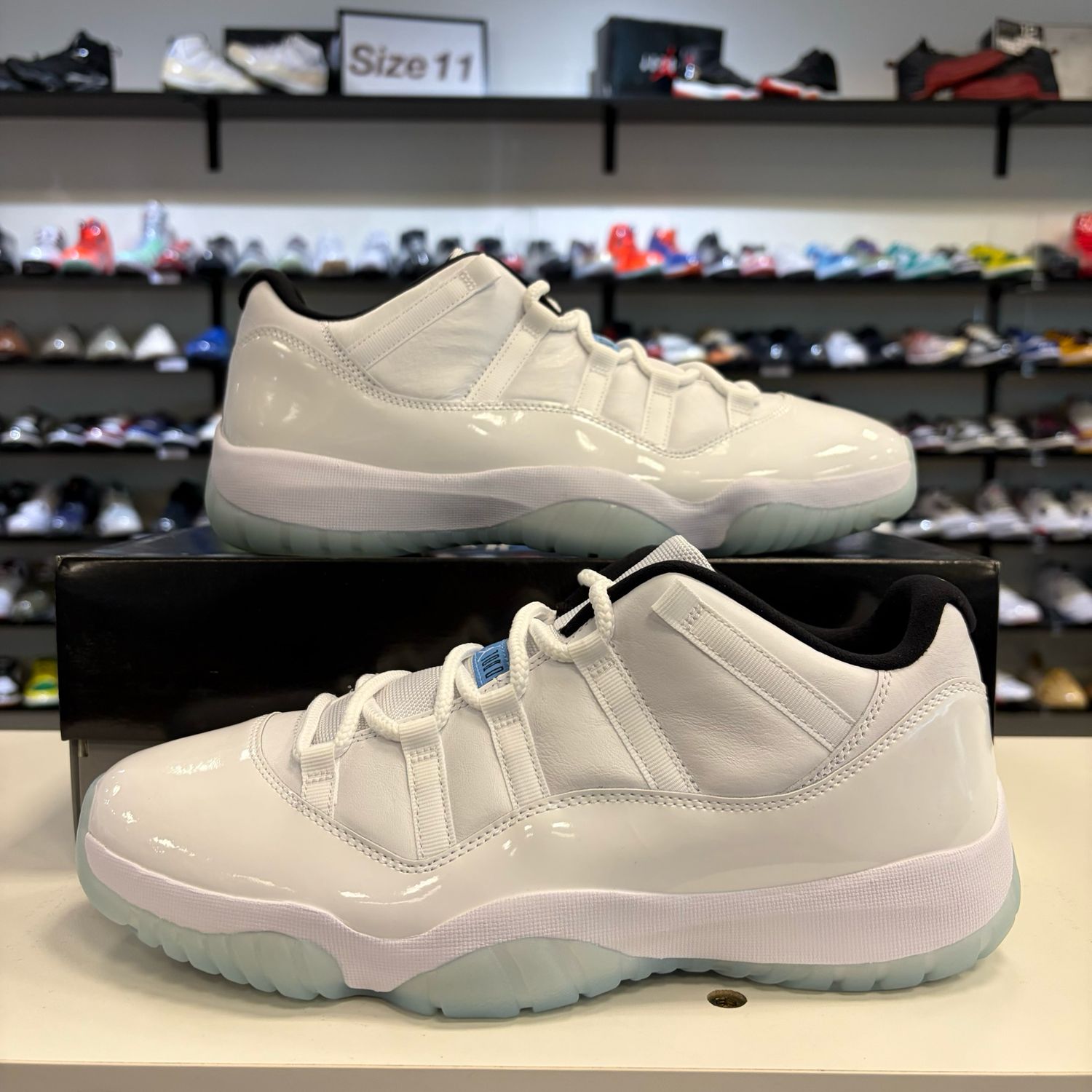 NEW AIR JORDAN 11 LOW LEGEND BLUE