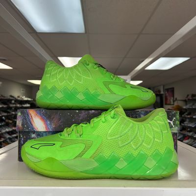 PO PUMA LAMELO BALL MB.01 LO GREEN GECKO SIZE 12