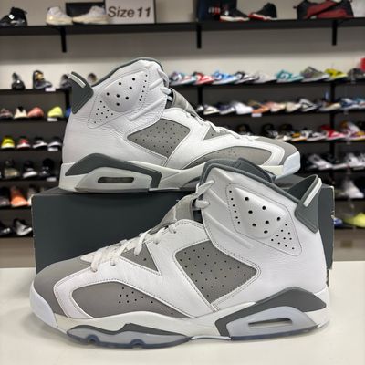 PO AIR JORDAN 6 RETRO COOL GREY SIZE 14