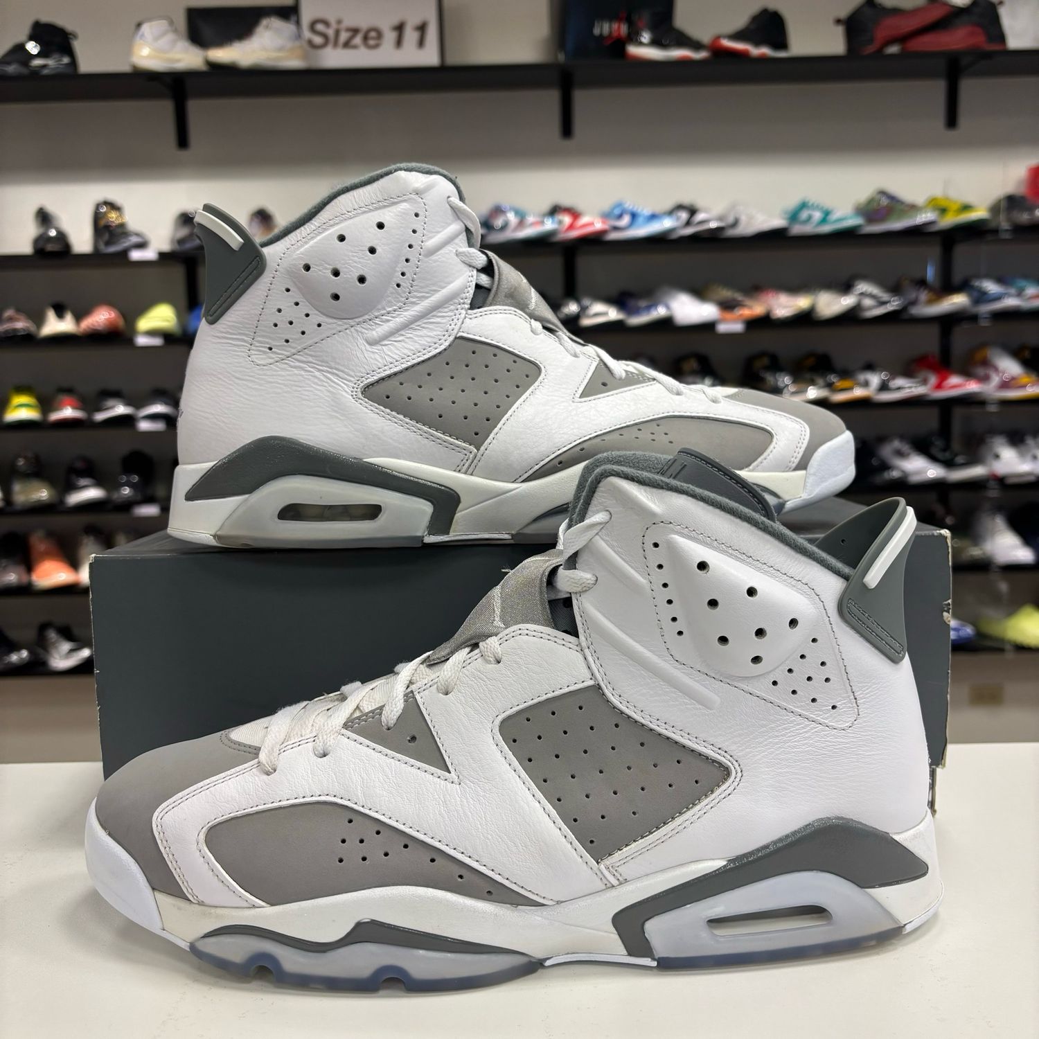 PO AIR JORDAN 6 RETRO COOL GREY SIZE 14