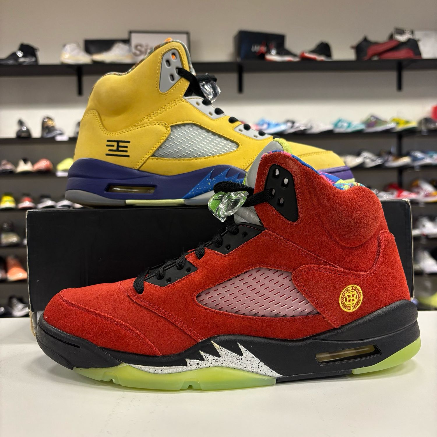 PO AIR JORDAN 5 WHAT THE SIZE 10.5