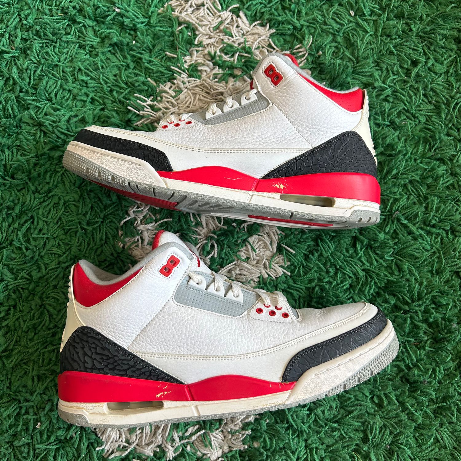 PO NB AIR JORDAN 3 FIRE RED (2013) SX SIZE 12