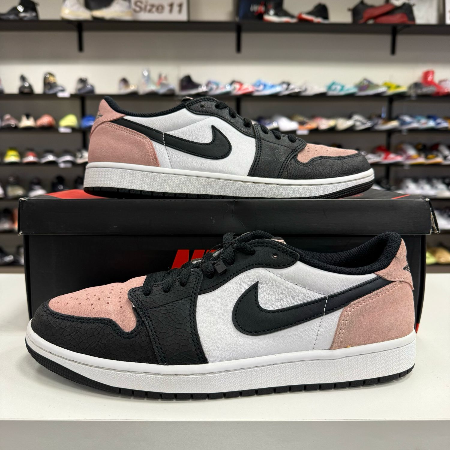 PO AIR JORDAN 1 LOW OG BLEACHED CORAL SIZE 10.5