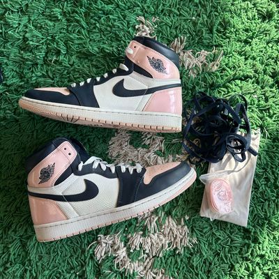 PO AIR JORDAN 1 RETRO HIGH OG ATMOSPHERE (WOMENS) EB SX SIZE 12W/10.5M