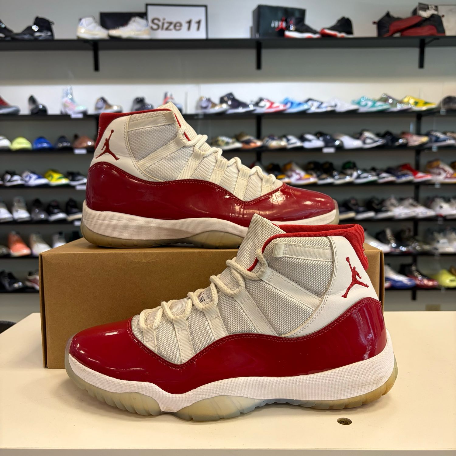 PO NB4 AIR JORDAN 11 CHERRY SIZE 11