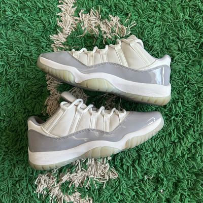 PONB AIR JORDAN 11 WET CEMENT GREY SIZE 9.5
