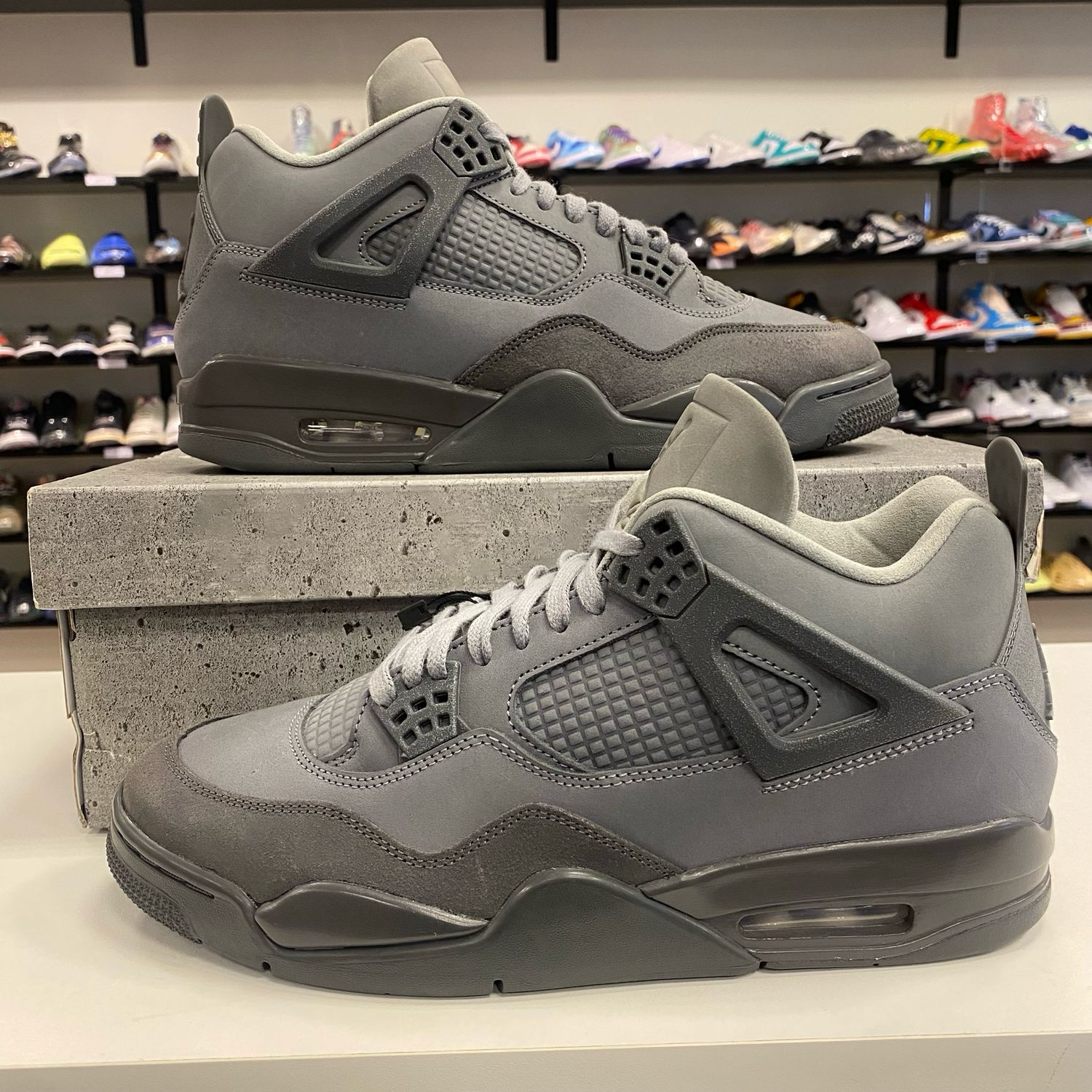 PO2 AIR JORDAN 4 RETRO SE WET CEMENT SIZE 10