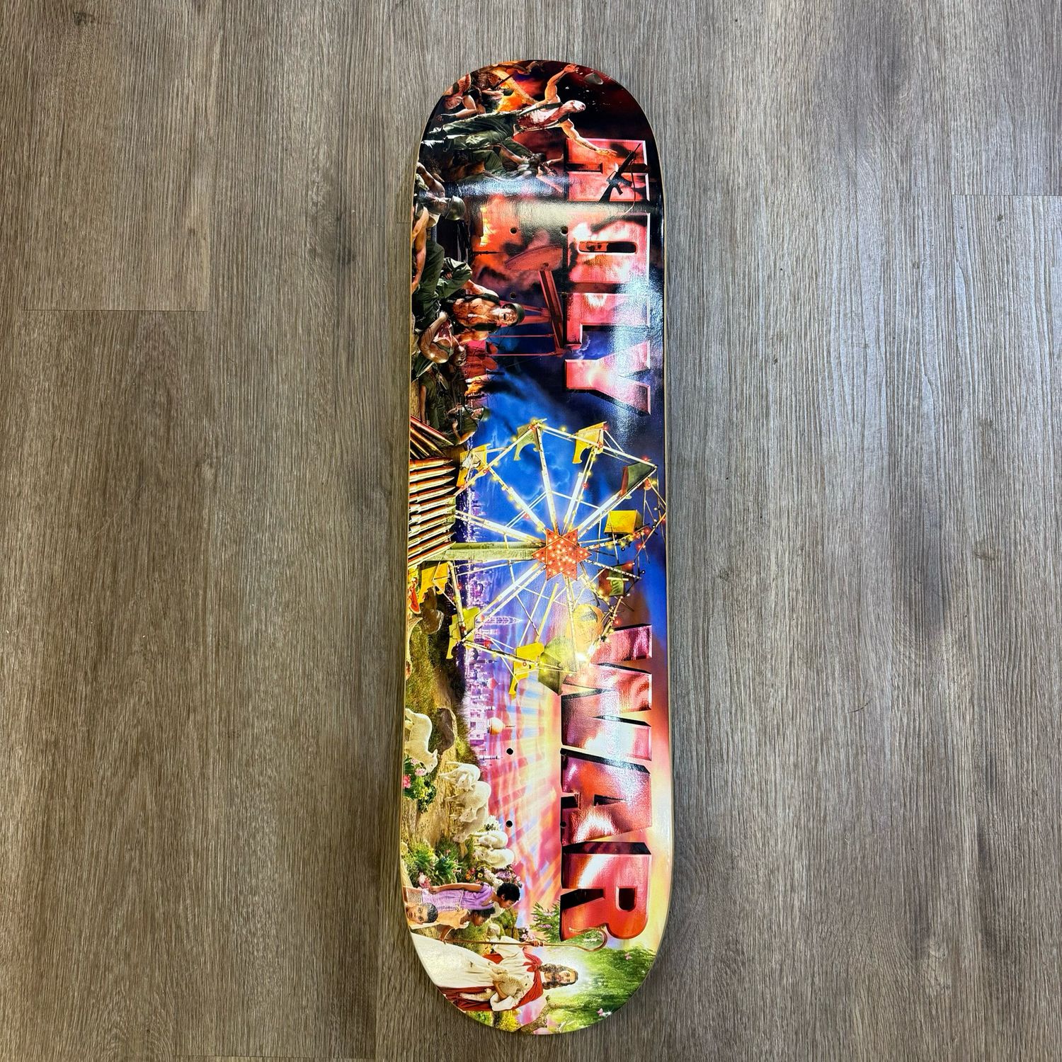 PO SUPREME HOLY WAR SKATEBOARD DECK