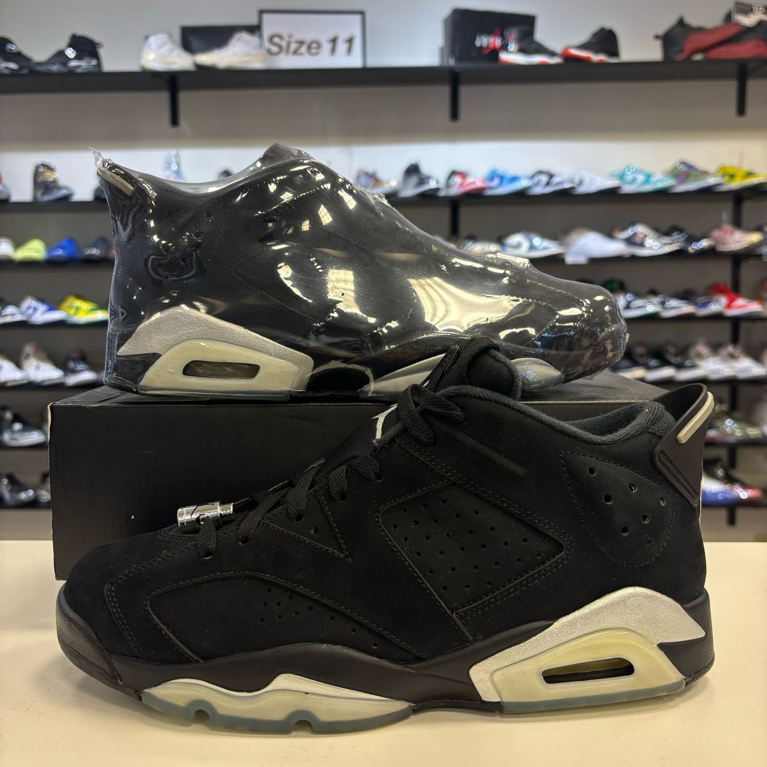 NEW AIR JORDAN 6 RETRO LOW CHROME (2015)
