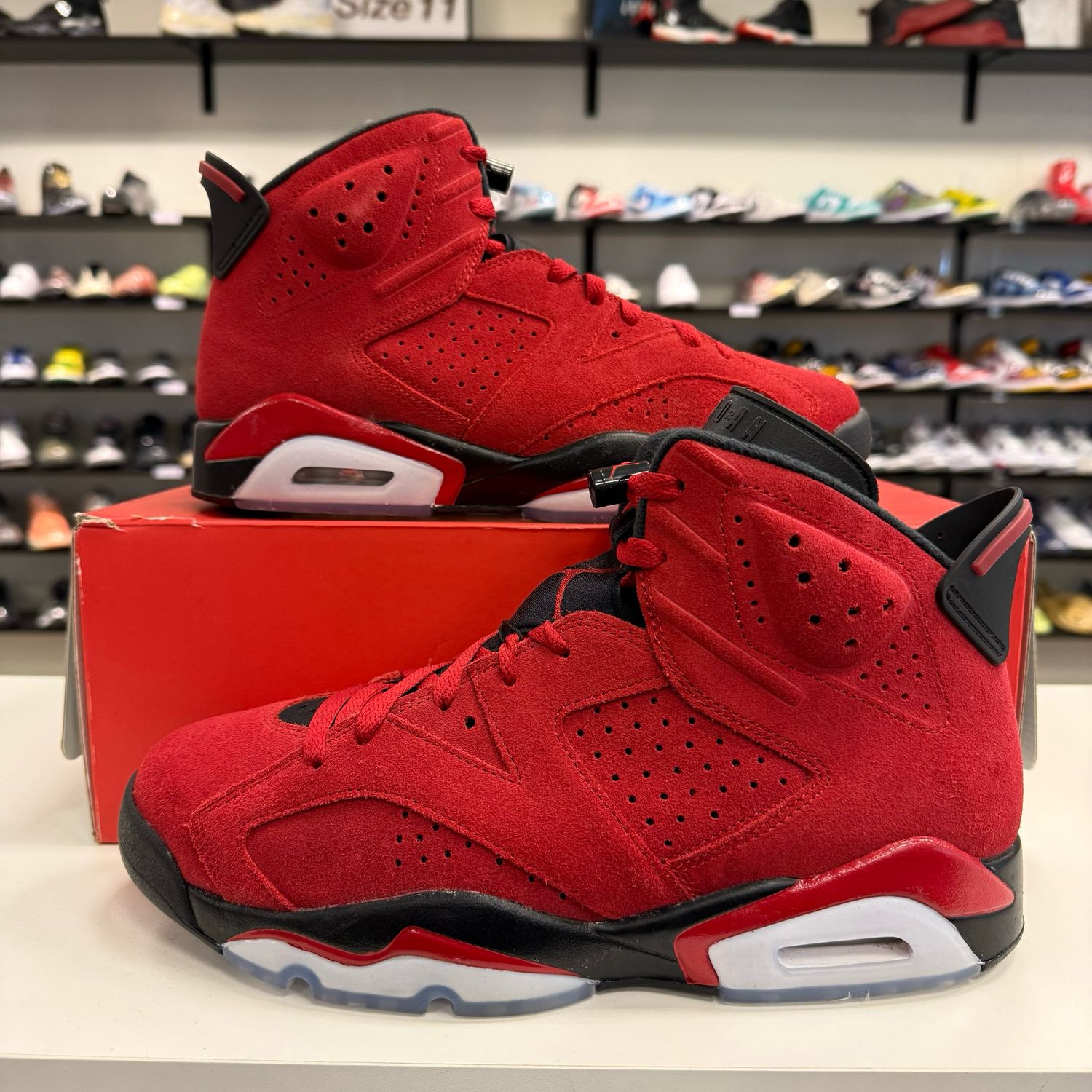 PO2 AIR JORDAN 6 TORO SIZE 9.5