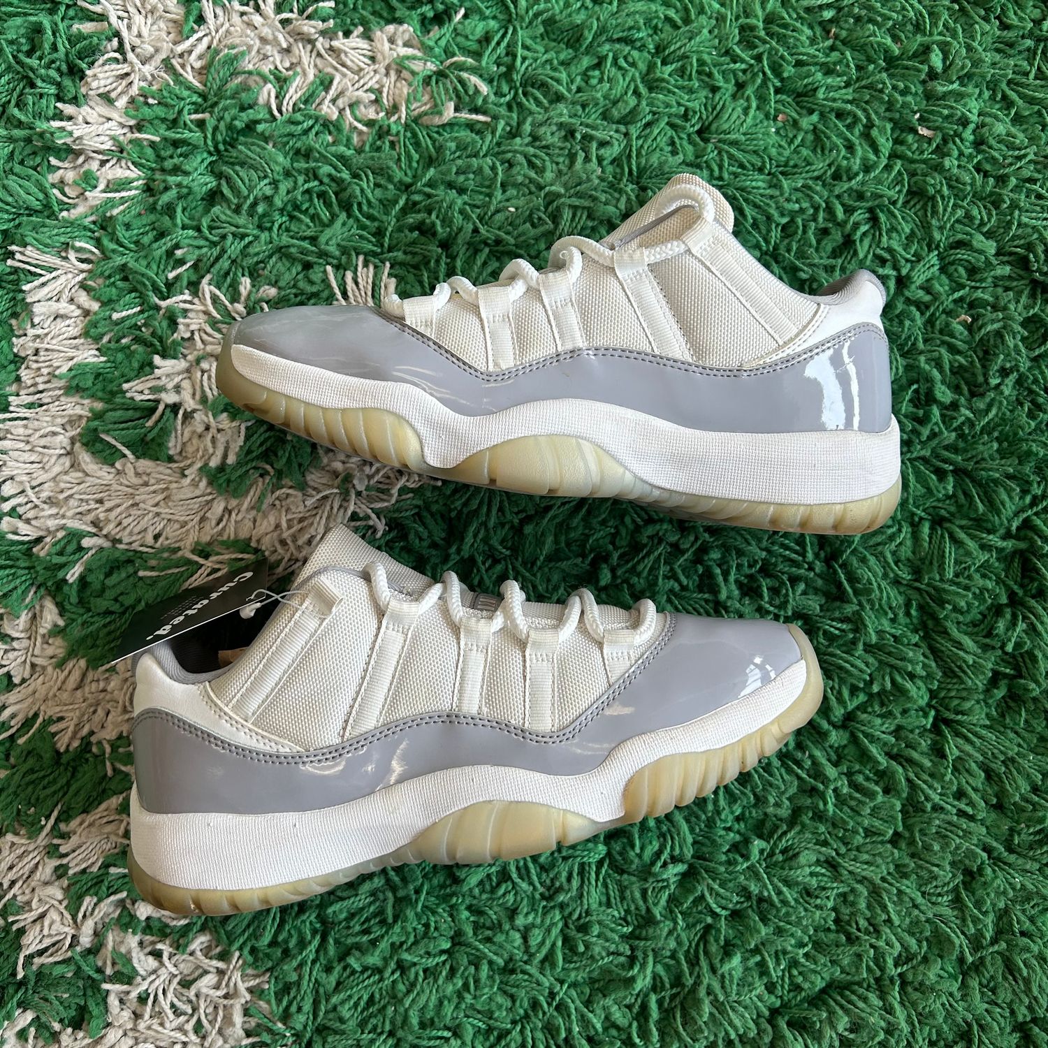 PONB3 AIR JORDAN 11 LOW CEMENT GREY SIZE 8.5