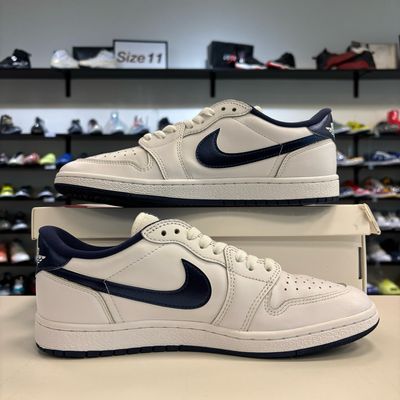 PO2 AIR JORDAN 1 LOW '85 METALLIC BLUE SIZE 10