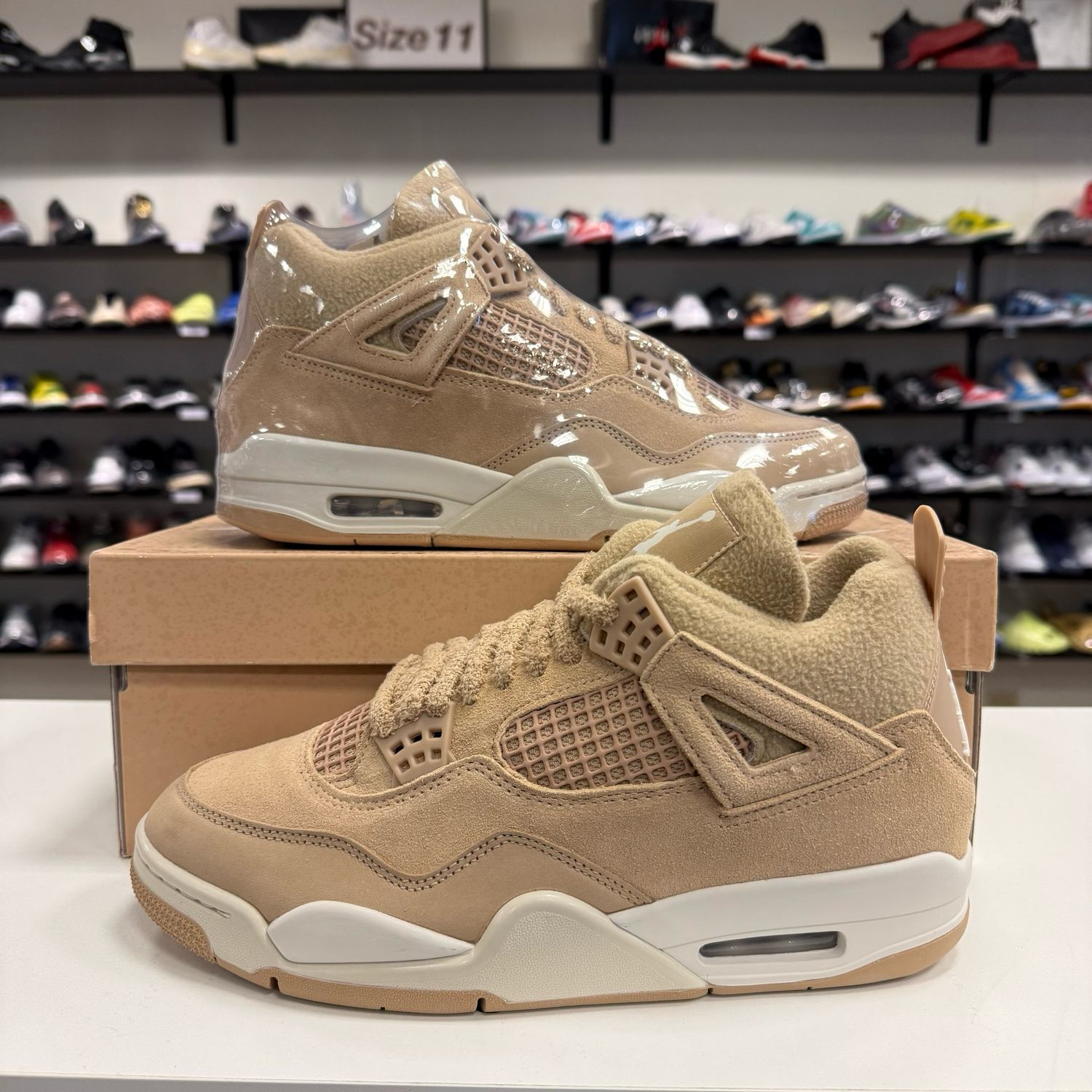 NEW AIR JORDAN 4 COZY GIRL (W)