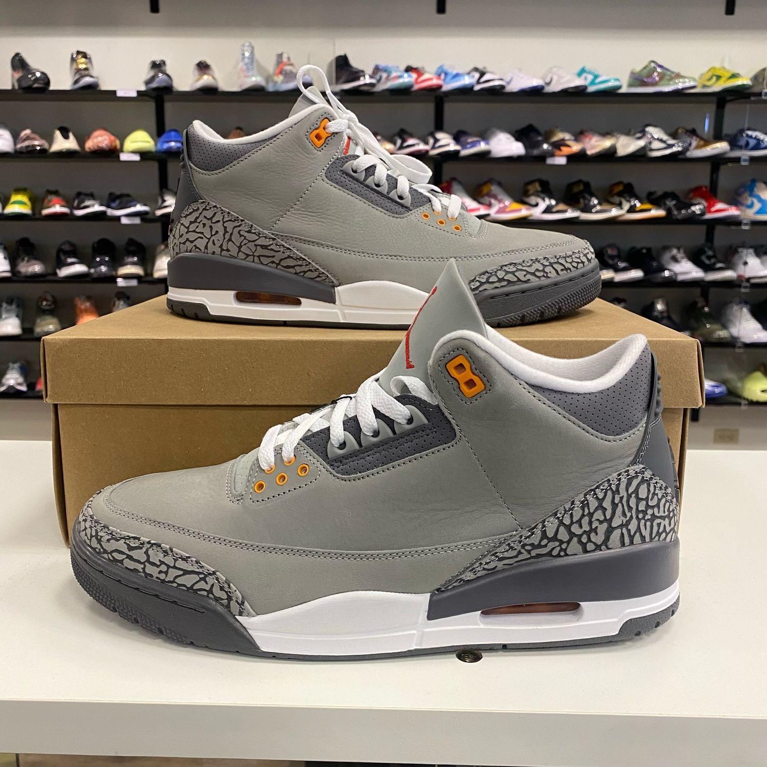 PO NB AIR JORDAN 3 COOL GREY SIZE 11