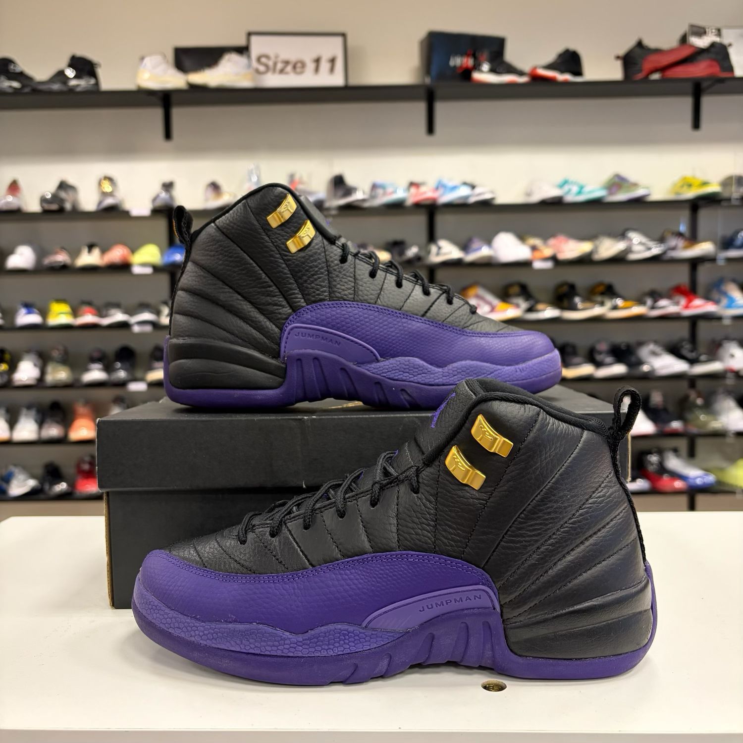 PO AIR JORDAN 12 RETRO FIELD PURPLE SIZE 7