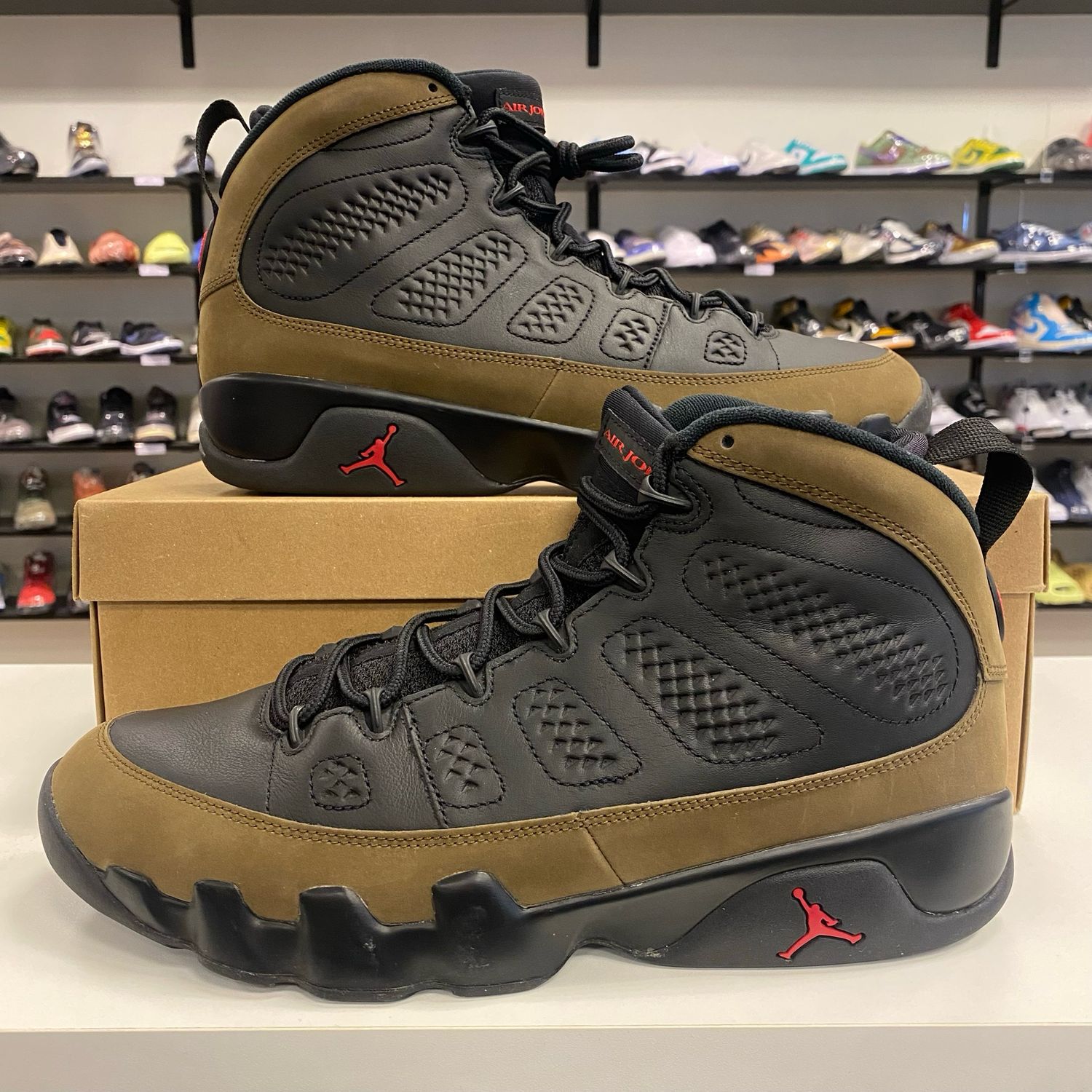 PO NB AIR JORDAN 9 OLIVE (2024) SIZE 12