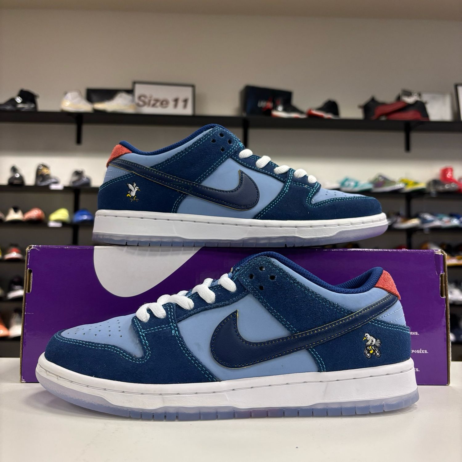 PO NIKE SB DUNK LOW WHY SO SAD SIZE 7.5