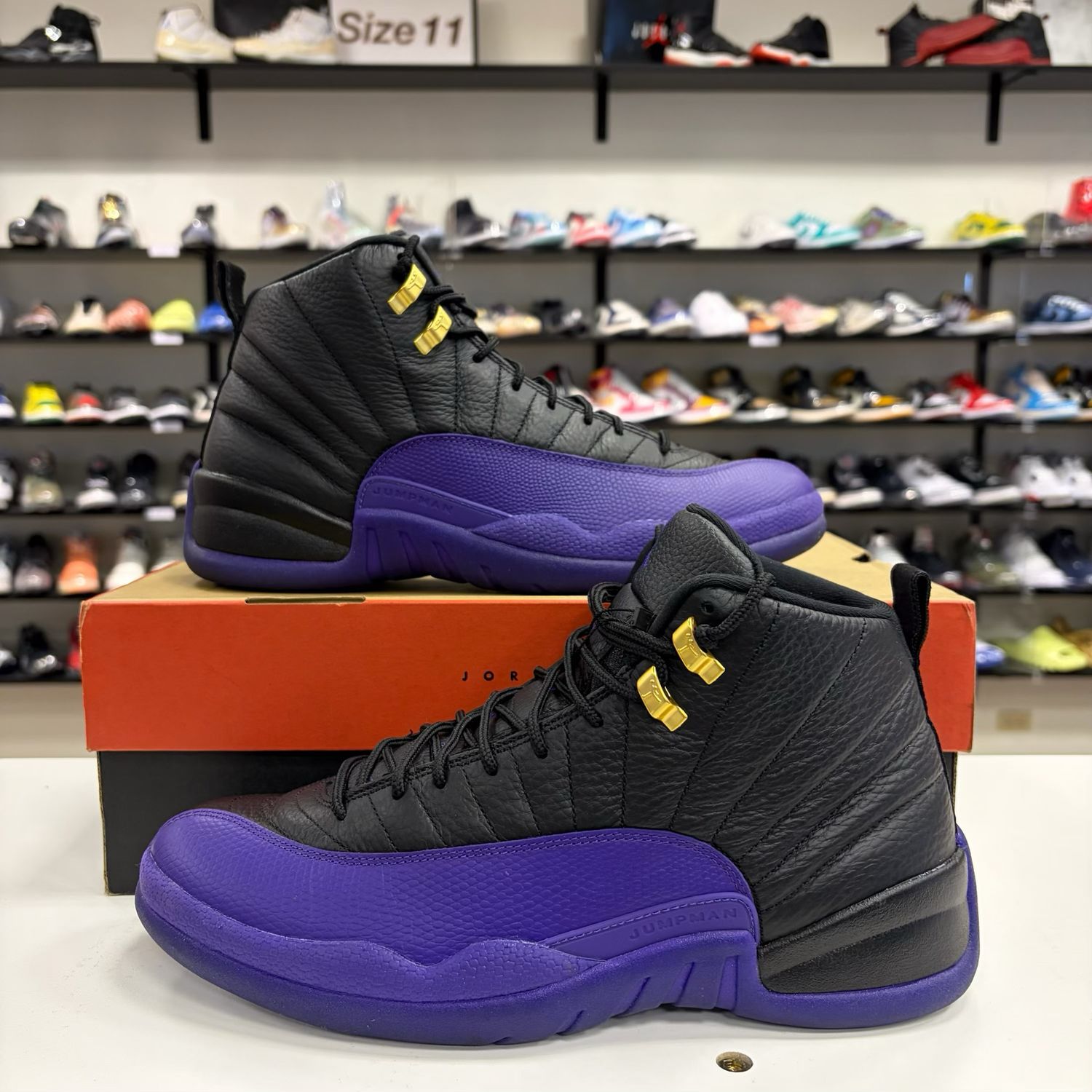 PO AIR JORDAN 12 FIELD PURPLE SIZE 11.5