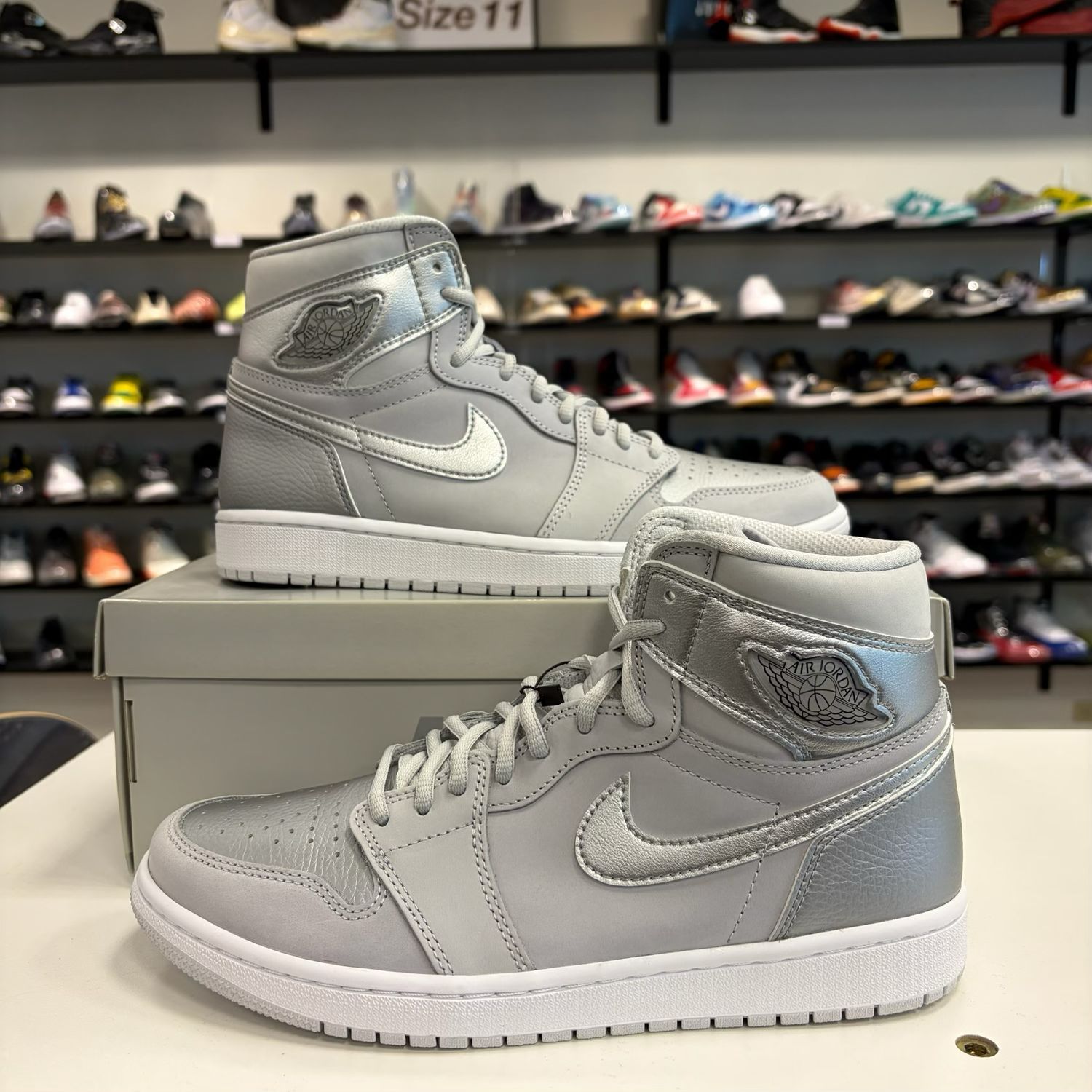 PO JORDAN 1 RETRO HIGH (2020) CO.JP NEUTRAL GREY SIZE 9