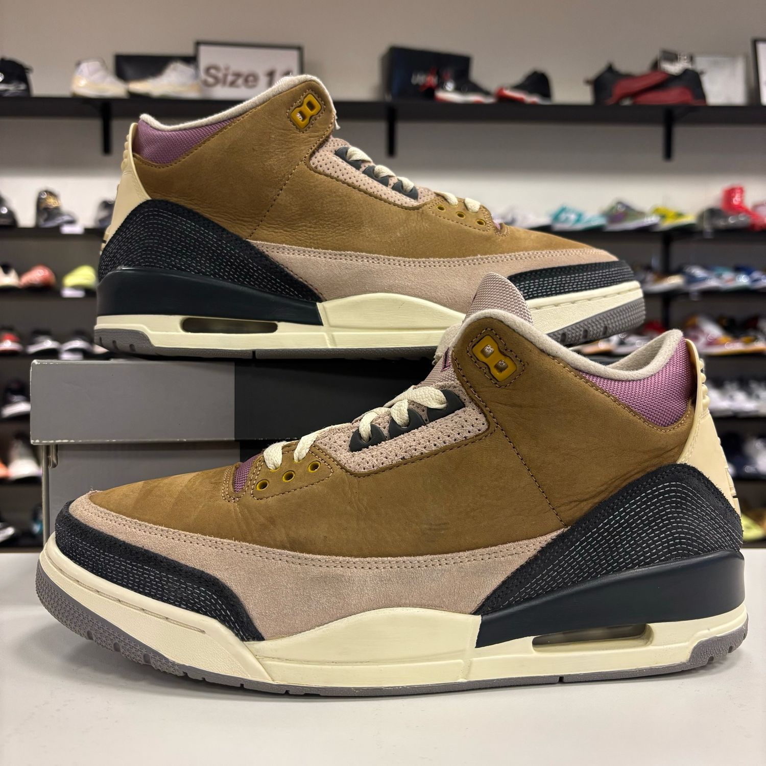 PO AIR JORDAN 3 WINTERIZED ARCHAEO BROWN SIZE 12