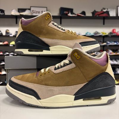 PO AIR JORDAN 3 WINTERIZED ARCHAEO BROWN SIZE 12