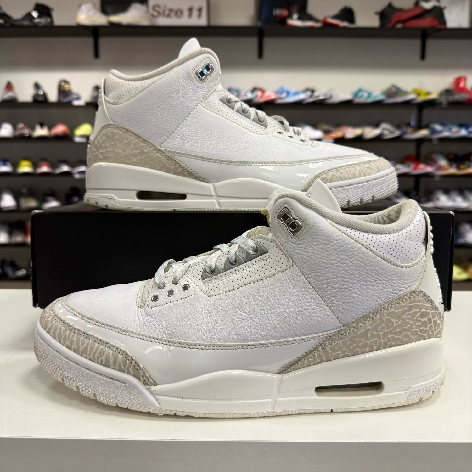 PO2 AIR JORDAN 3 RETRO PURE MONEY (2025) SIZE 11.5