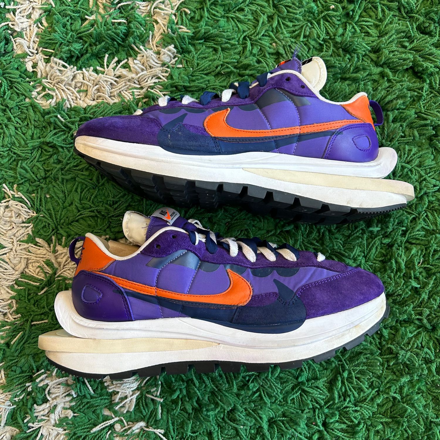 PO NB NIKE VAPORWAFFLE SACAI DARK IRIS SIZE 10.5