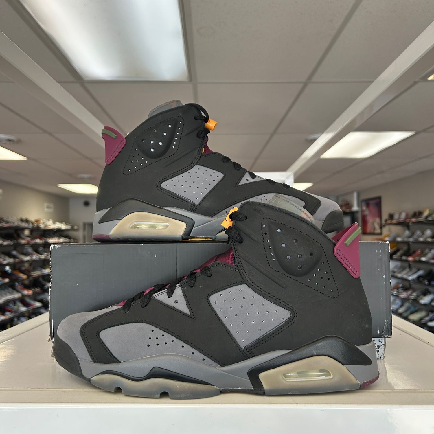 PO2 AIR JORDAN 6 BORDEAUX EB SIZE 11