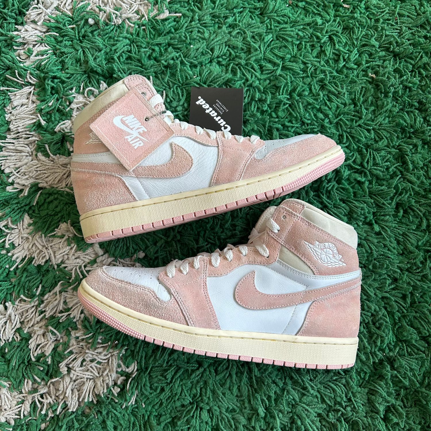 PO NB AIR JORDAN 1 RETRO HIGH OG WASHED PINK (WOMENS) SIZE 11