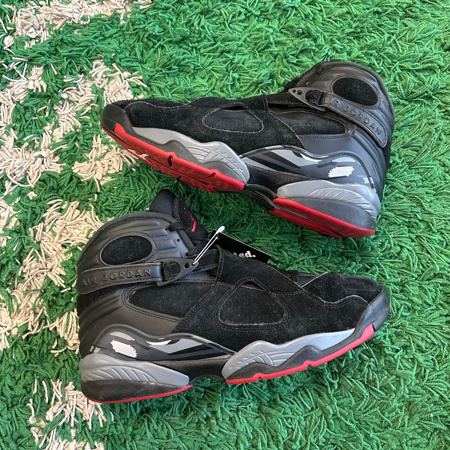 PO NB AIR JORDAN 8 RETRO BRED SIZE 10