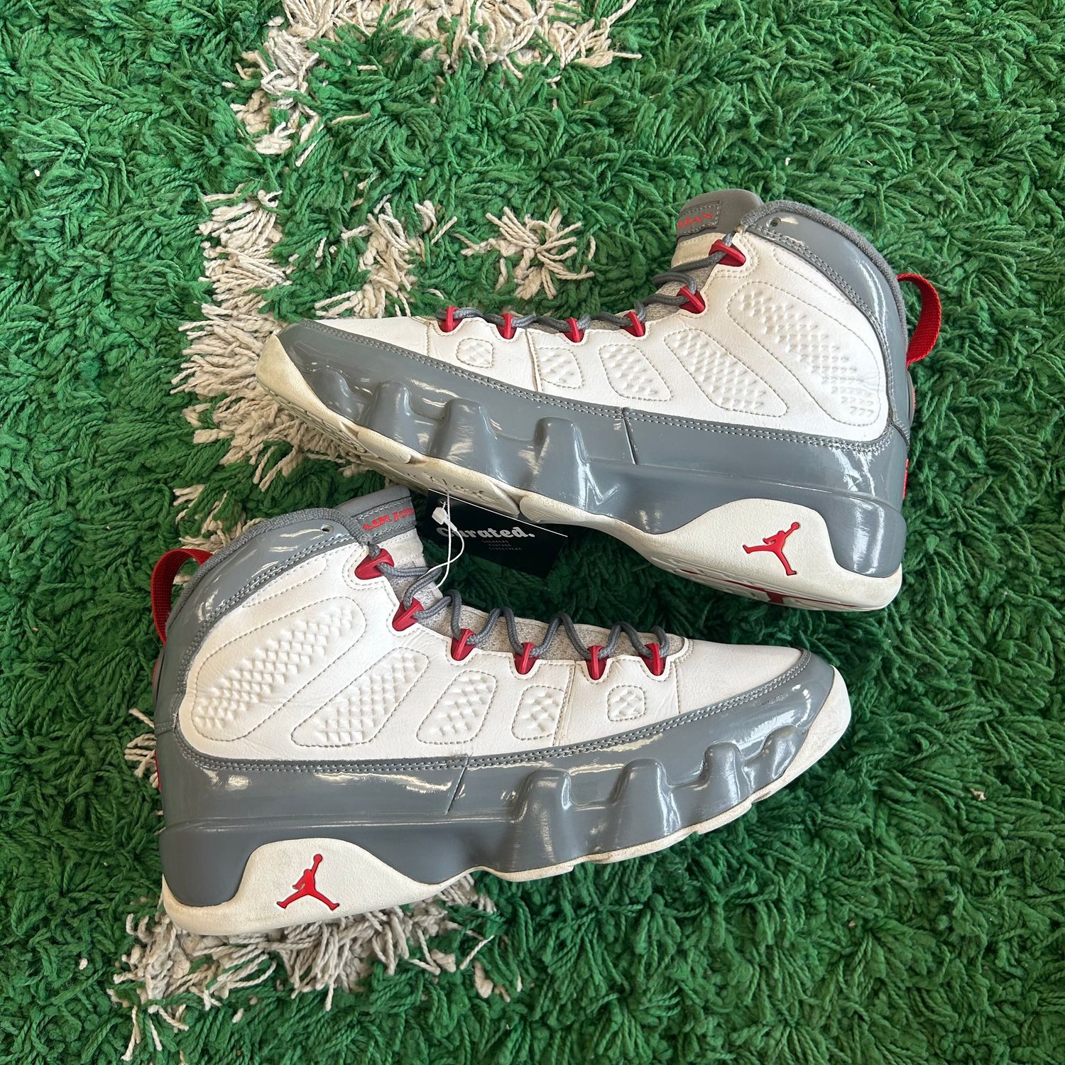 PO NB AIR JORDAN 9 RETRO FIRE RED SIZE 10