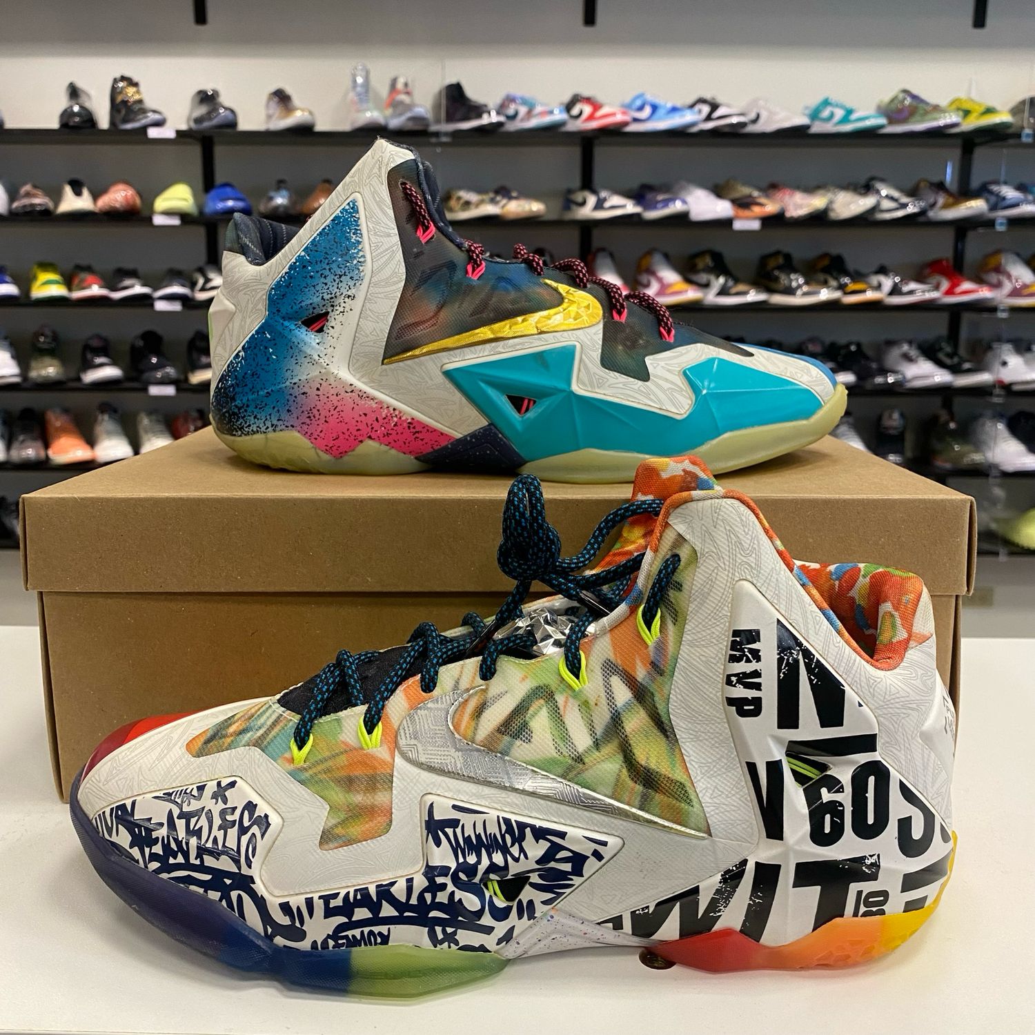 PO NB NIKE LEBRON 11 WHAT THE SIZE 10