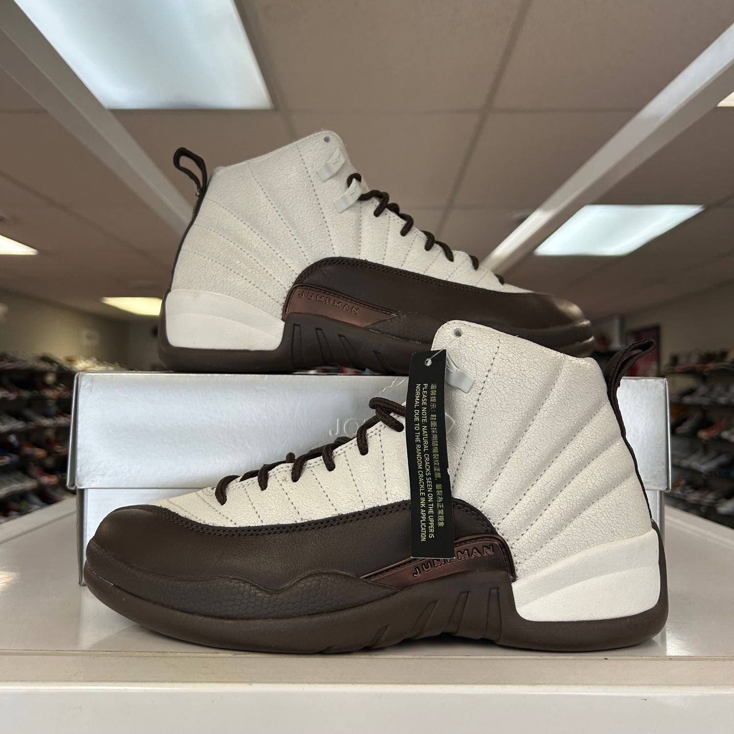 PO AIR JORDAN 12 SOLEFLY CAFECITO EB SIZE 7.5
