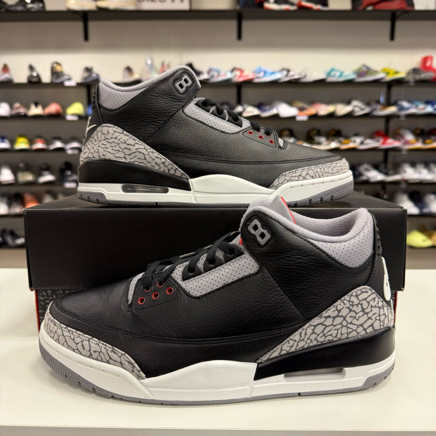 PO3 AIR JORDAN 3 BLACK CEMENT (2024) SIZE 9