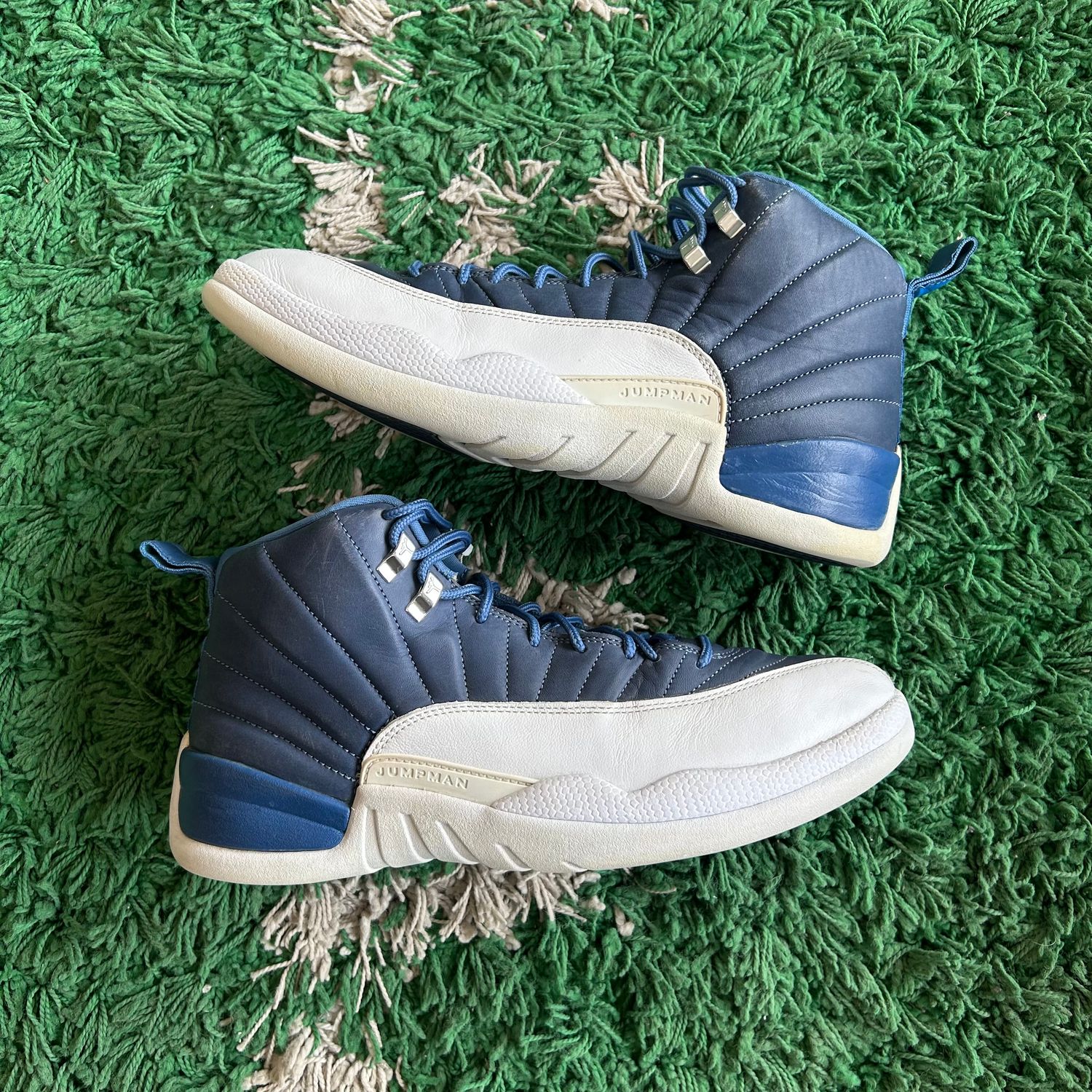 PO NB AIR JORDAN 12 INDIGO SIZE 12