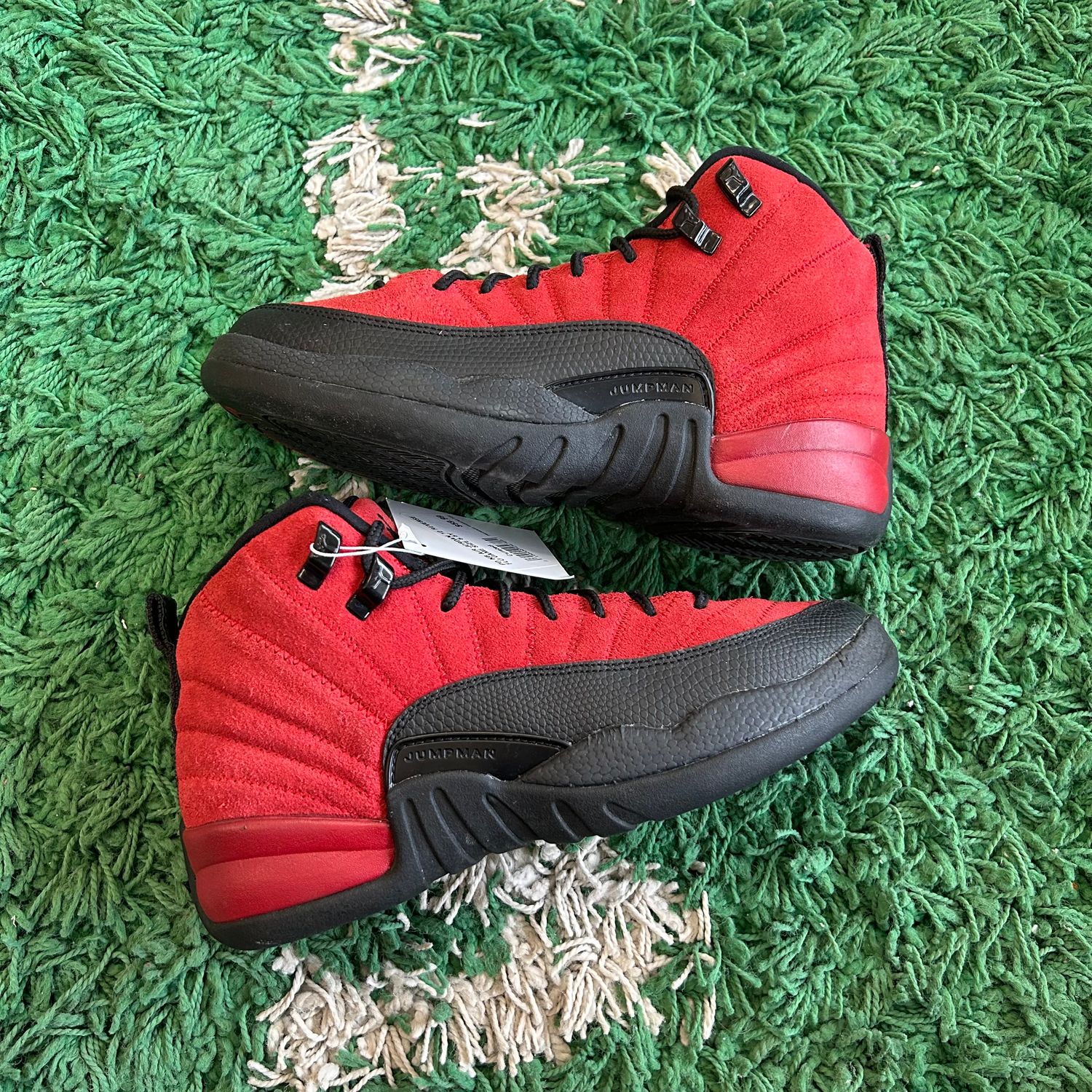 PO NB AIR JORDAN 12 REVERSE FLU GAME SIZE 5.5Y
