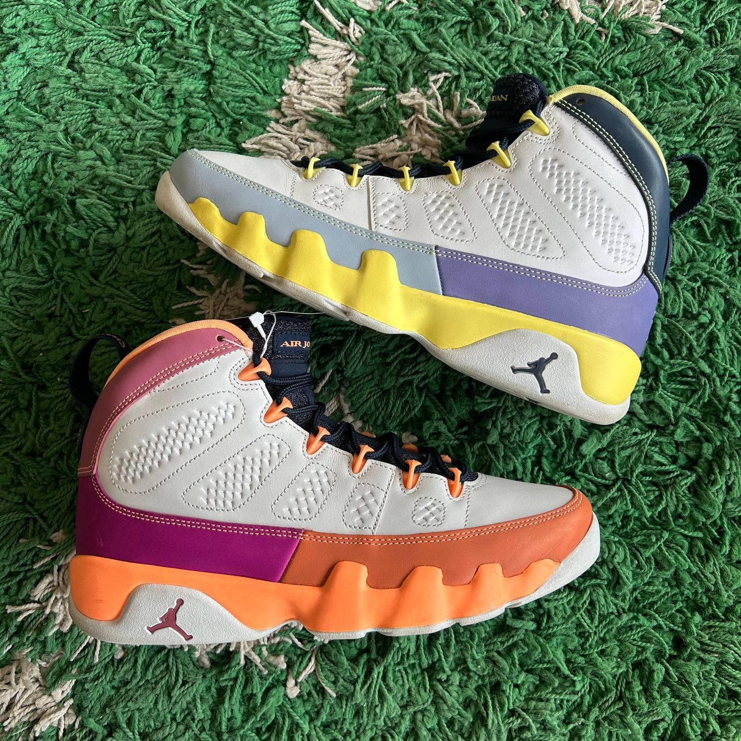 PO NB AIR JORDAN 9 RETRO CHANGE THE WORLD (W) SIZE 9.5W/8M