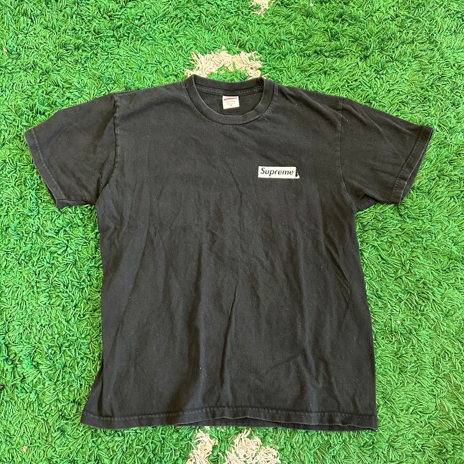 PO SUPREME NO MORE SHIT TEE BLACK SIZE M