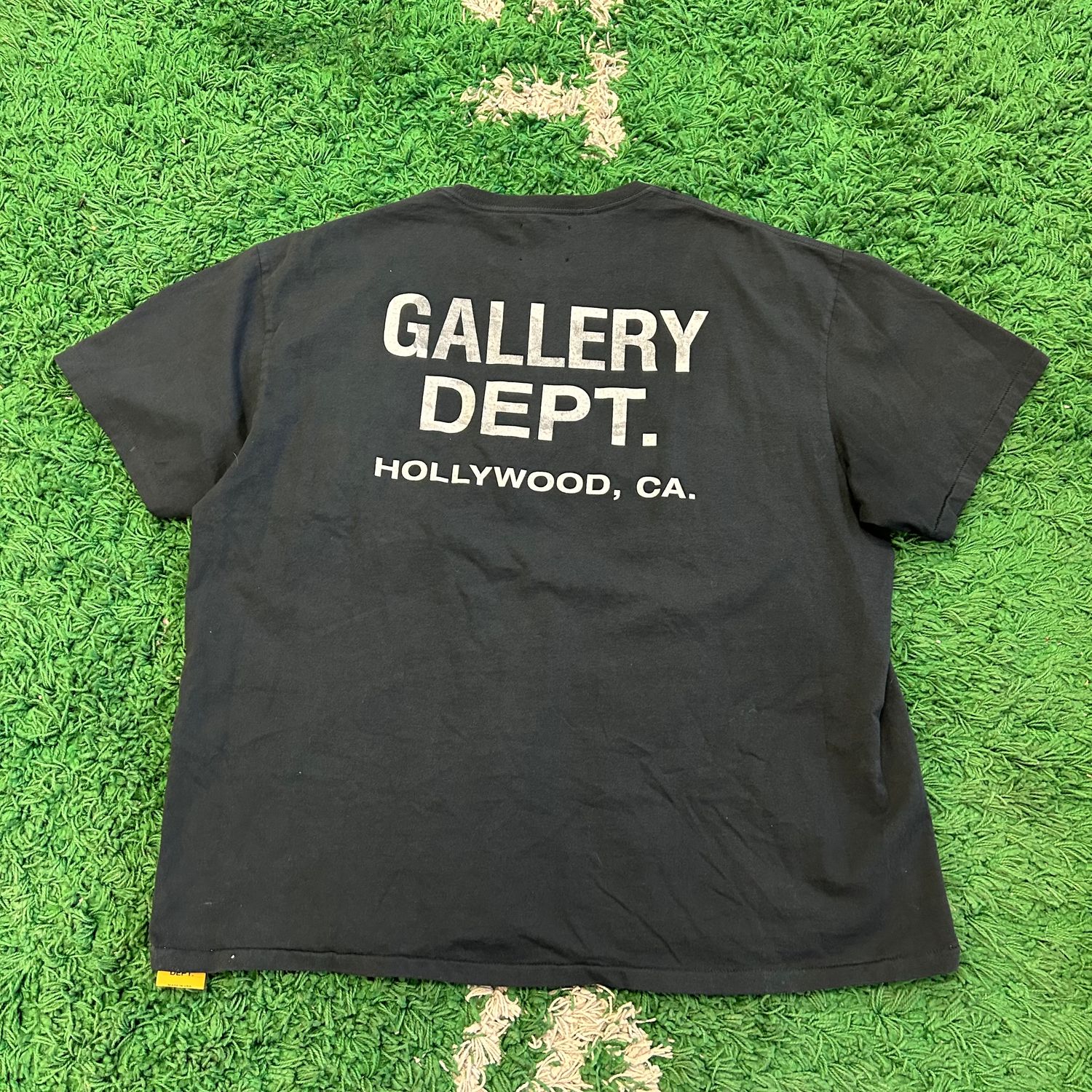 NEW GALLERY DEPT. VINTAGE SOUVENIR TEE BLACK SIZE XXL
