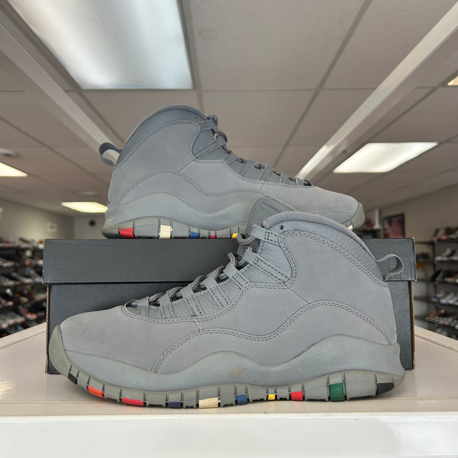 PO AIR JORDAN 10 COOL GREY SIZE 9.5