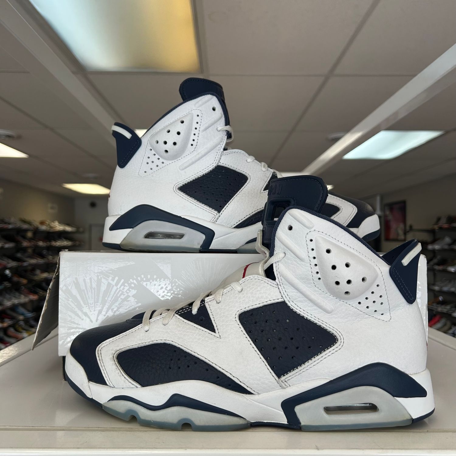 PO2 AIR JORDAN 6 OLYMPIC (2024) EB SIZE 10.5